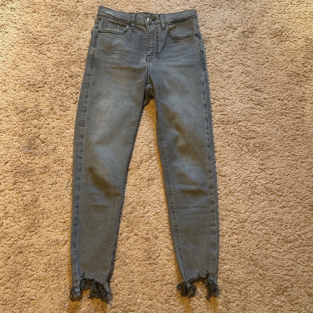 Topshop Jaime high waisted jeans